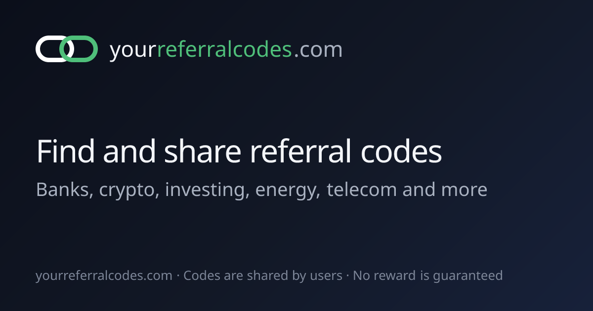 I built a directory of referral codes. Would love honest feedback.